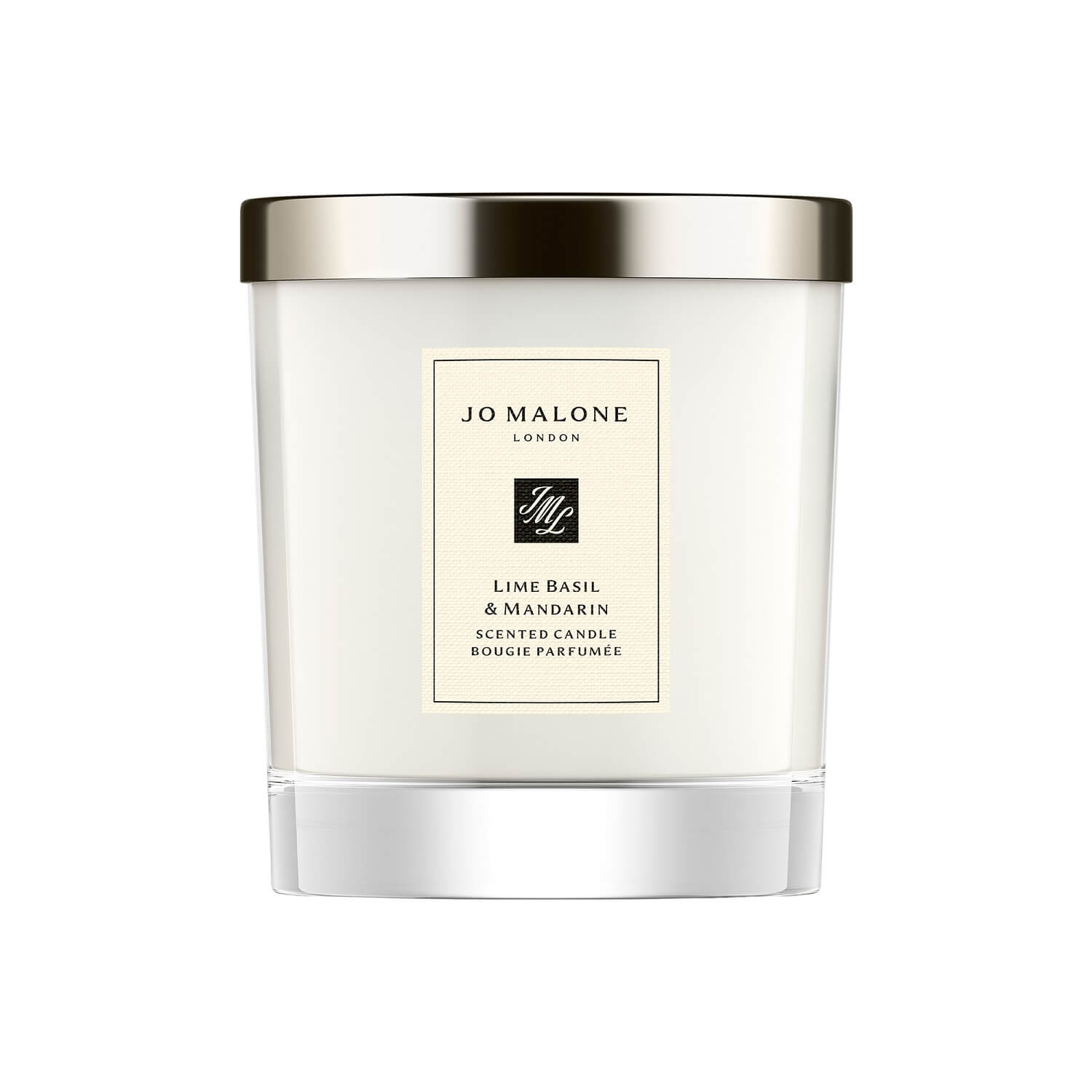 LIME BASIL & MANDARIN CANDLE (VELA AROM&Aacute;TICA)